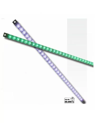 Tira de LED Rígida 50cm 7.5W Blanco Frío SMD5050 (30 Leds) IP67