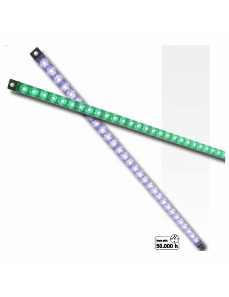 Tira de LED Rígida 50cm 7.5W Blanco Frío SMD5050 (30 Leds) IP67