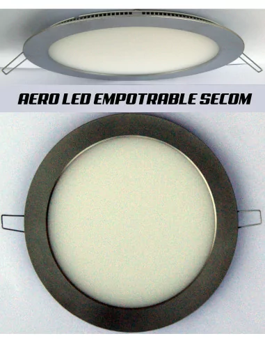 Downlight Aero LED Cromo Mate Empotrable 15W SECOM 42205284
