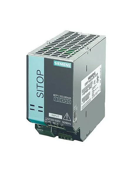 SITOP Power 5 Modular, entrada: 120-230-500 V AC, salida: 24 V DC / 5 A