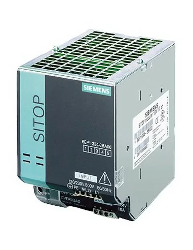 SITOP Power 10 Modular, entrada: 120-230-500 V AC, salida: 24 V DC / 10 A