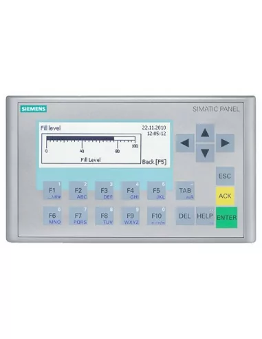 SIMATIC HMI KP300 Basic Mono PN display fstn LCD 3,6" mono, 240x80 pixel, teclado, interfaz Profinet