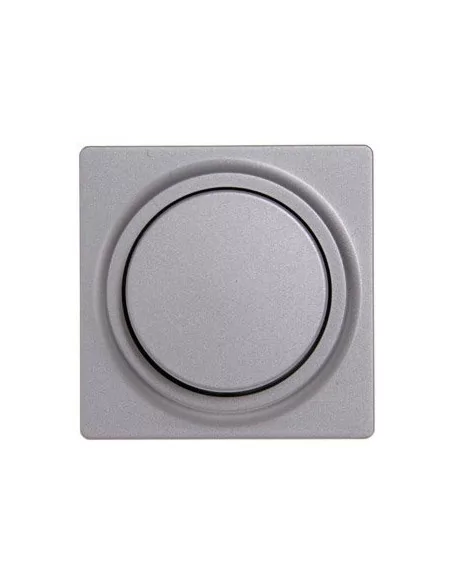 Tecla para Regulador Dimmer Rotativo Aluminio Metalizado Siemens Delta 5TC8 902