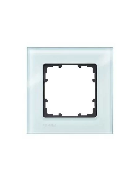 Marco 1 Elemento Cristal Glassé Verde Siemens Delta Miro 5TG1 201