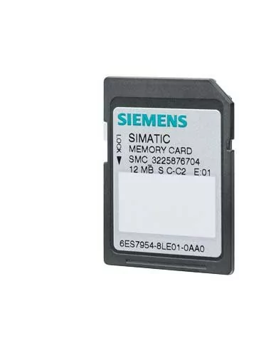 SIMATIC S7, MEMORY CARD PARA S7-1X00 CPU/SINAMICS, 3,3 V FLASH, 4 MBYTE