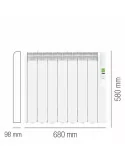 Radiador Eléctrico Rointe KYROS 770W de 7 Elementos KRN0770RAD3