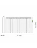 Radiador Eléctrico Rointe KYROS 1210W de 11 Elementos KRN1210RAD3