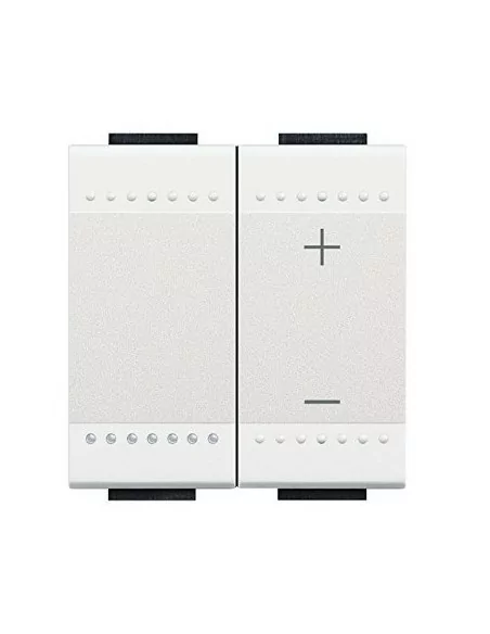 Regulador Multicargas por Pulsación N4409N - Bticino LivingLight Blanco