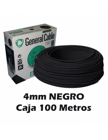 Cable Flexible 2.5mm Negro (CAJA 200 Metros)