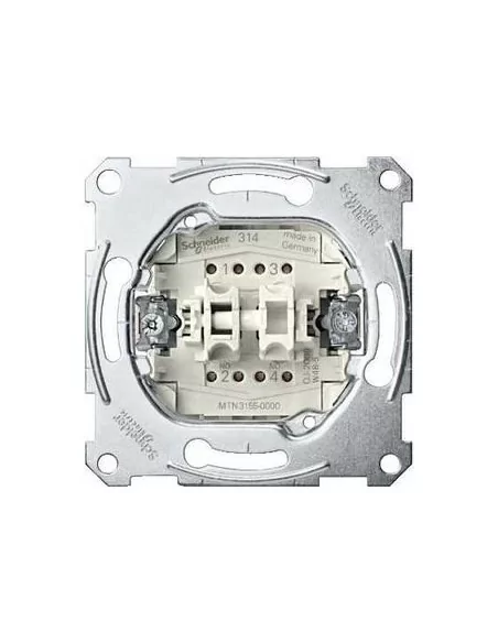 Pulsador conmutador Elegance Schneider MTN3156-0000