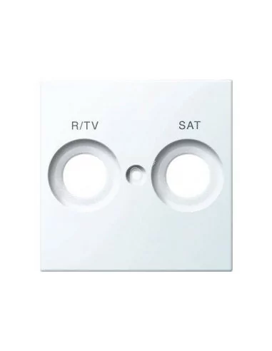 Tapa toma antena TV-SAT Blanco ACTIVO Schneider MTN299825 Elegance