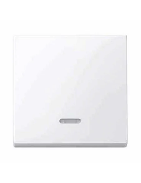 Tecla simple Blanco ACTIVO con visor Elegance Schneider MTN436025 Elegance
