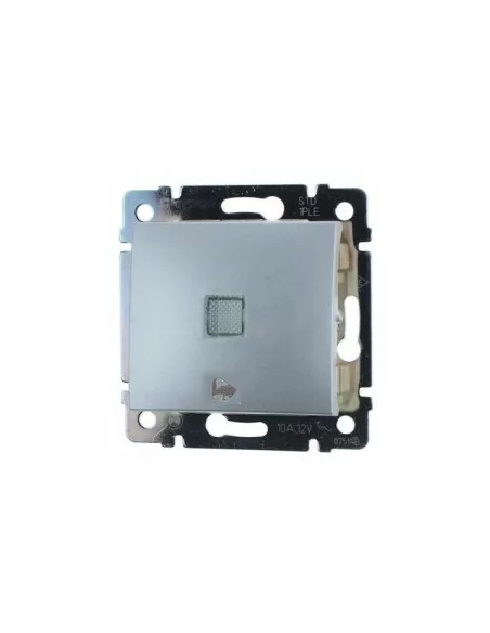 Pulsador luminoso símbolo "Timbre" Legrand Valena 770215