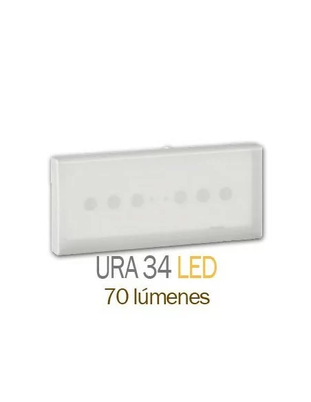 Luz de Emergencia Legrand 661240 URA 34 LED
