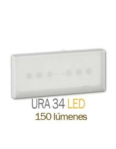 Luz de Emergencia Legrand 661242 URA 34 LED