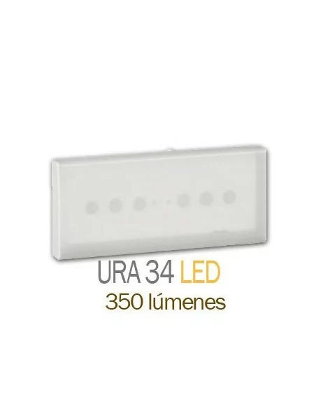 Luz de Emergencia Legrand 661244 URA 34 LED