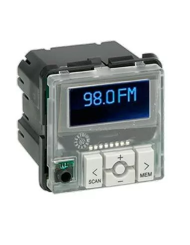 Radio autónoma digital con display simon 75252-39