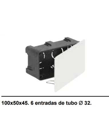 Caja conexion tapa garra metalica 100x50x45 solera 561