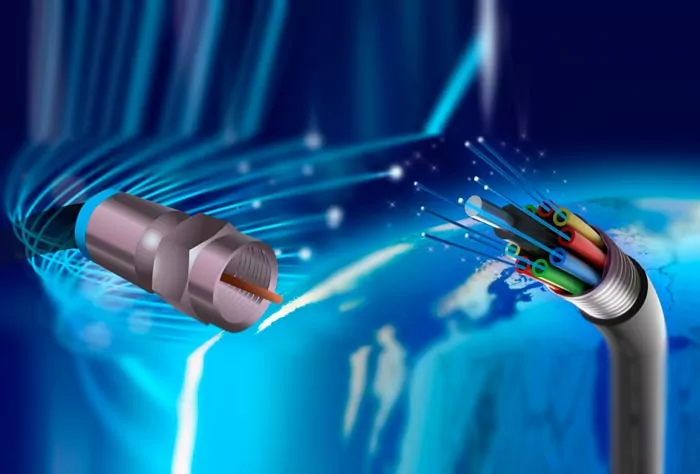 Diferencias fibra óptica y cable coaxial