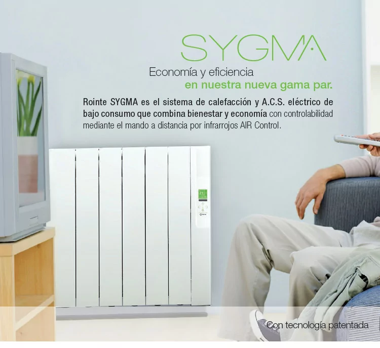 Rointe SYGMA 440W: Radiador Eléctrico De Bajo Consumo SRN0440RAD2