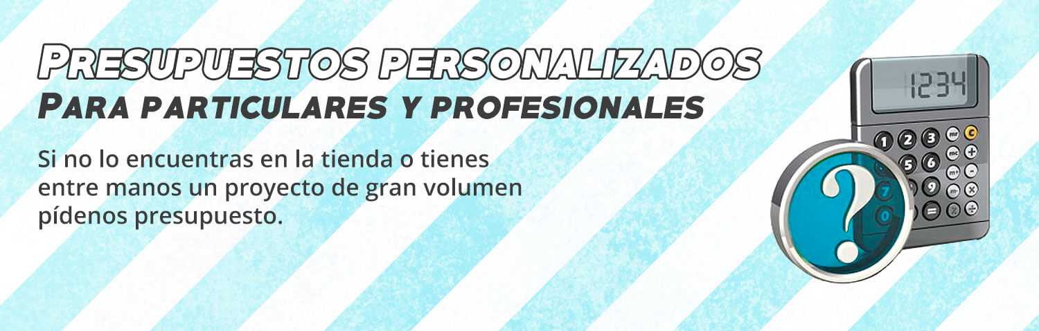 Presupuestos personalizados